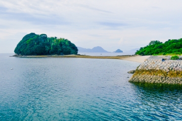 真宮島（エンジェルロード）